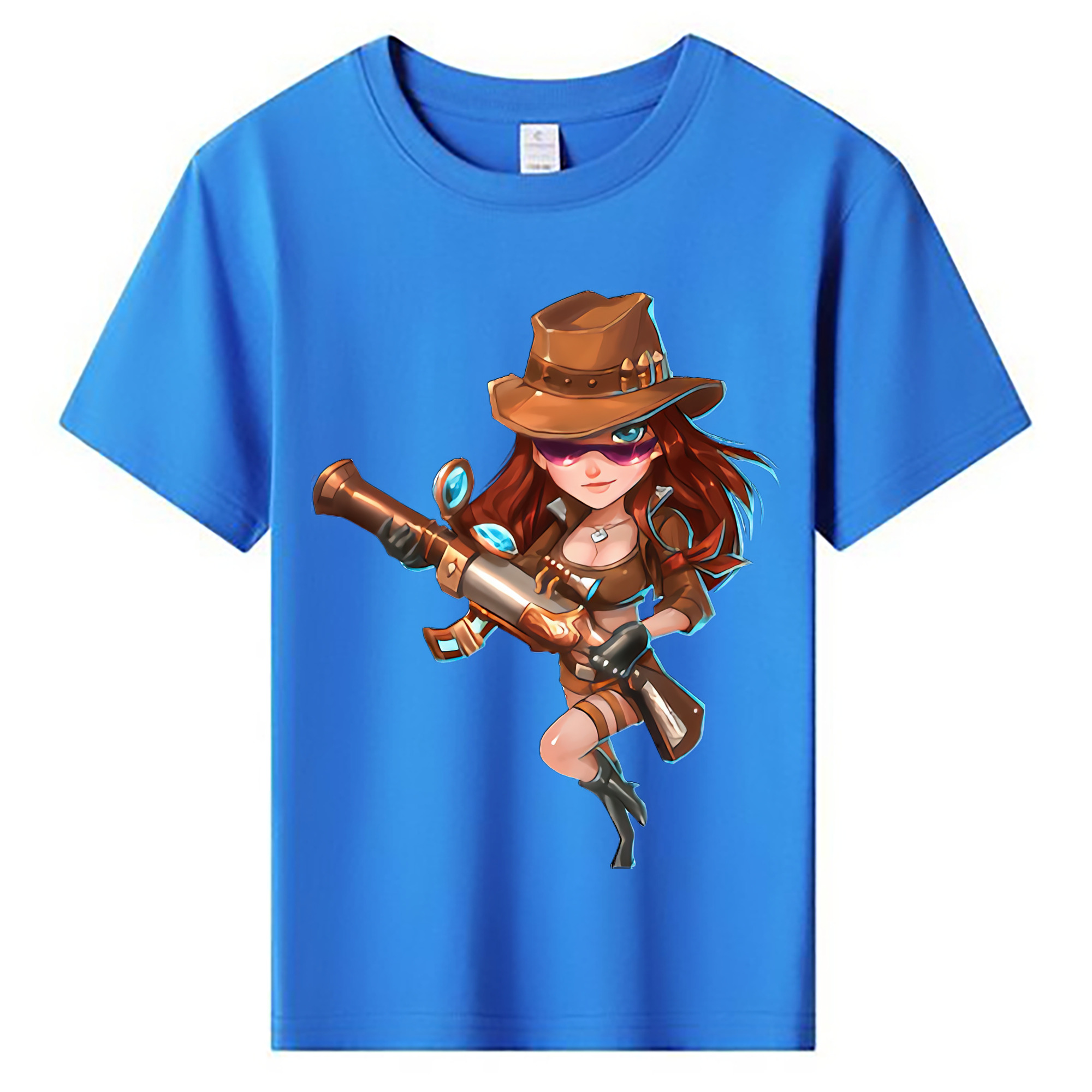 （画像用） リーグ・オブ・レジェンド League of Legends LOL 綿100％キッズTシャツ（フロントプリント）